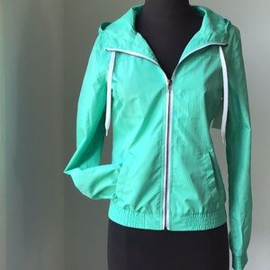 NWT Zumiez Zine Mint Green Windbreaker Size Small